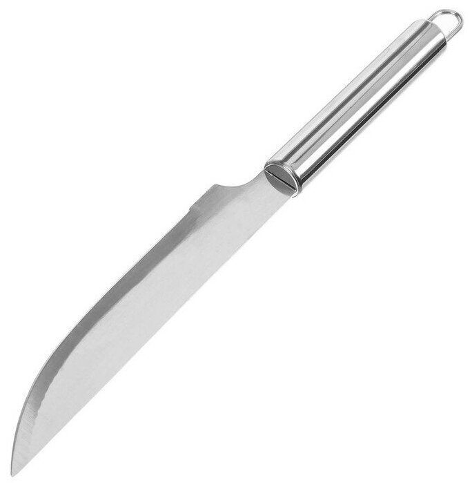 Набор для барбекю: вилка, щипцы, лопатка, нож, кисточка, р. 38,5 см - фотография № 3