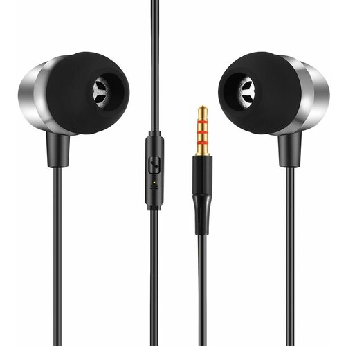 Наушники SMARTBUY SBH-012-V MODEL V черный серый пакет 528₽