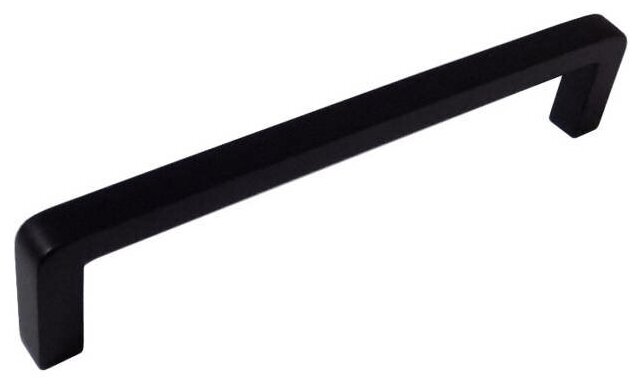 Ручка-скоба мебельная Trodos "DMZ-21203" 128мм сплав ЦАМ 70гр, черный никель - фотография № 6