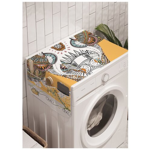 фото Органайзер для хранения "сказочный вихрь" на стиральную машину, 45x120 см ambesonne