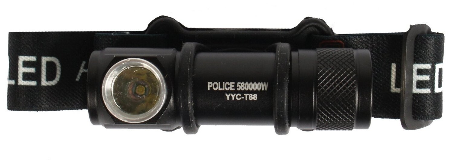 Фонарь налобный светодиодный аккумуляторный с зарядкой от USB T88