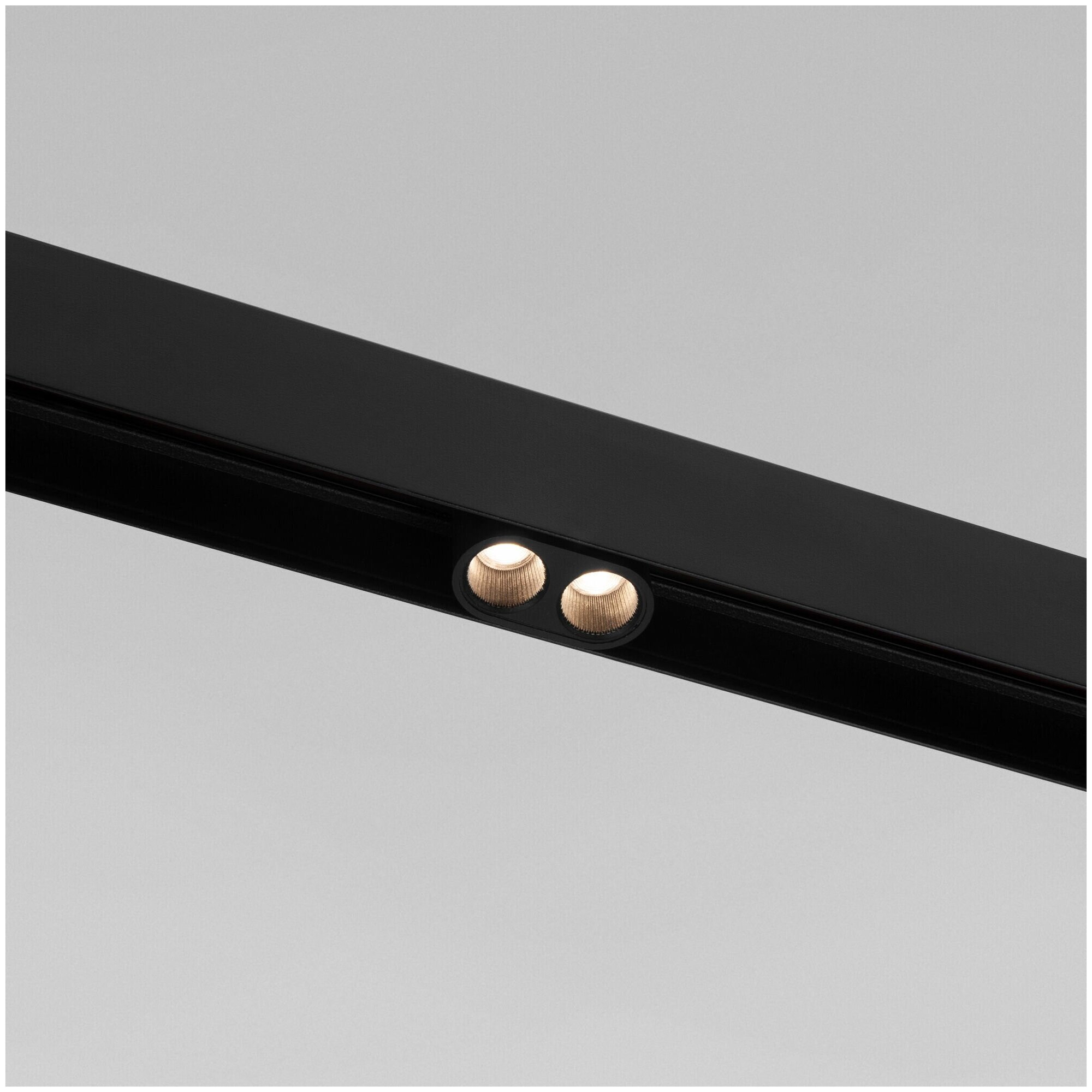 Трековый светодиодный светильник Elektrostandard Slim Magnetic Smally M02 85510/01, 4 Вт, 4200 K, цвет черный