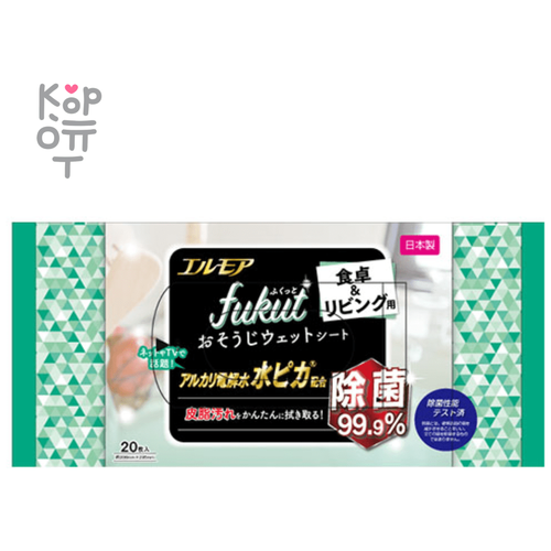 Kami Shodji Влажные салфетки для очищения кухонных поверхностей 20 шт 370₽