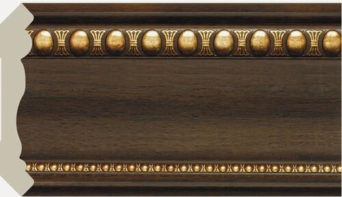 Изображение товара Потолочный плинтус Cosca "Карниз 80", полистирол, 2400мм, 4 шт