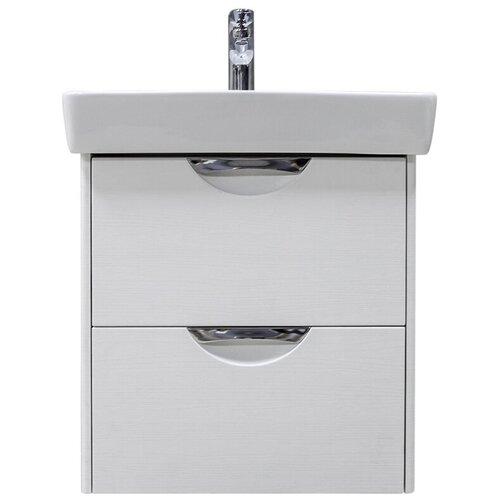 Aquaton Тумба с раковиной Акватон Сильва 50 дуб полярный