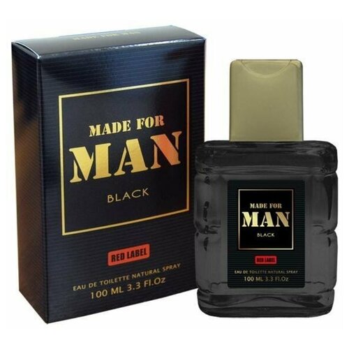 Туалетная вода мужская Made For Man Black, 100 мл