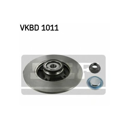 Подшипник ступичный с тормозным диском CITROEN C4 04- C4 купе 04- PEUGEOT 307 00- 307 Break 02- 307 CC 03- 307 SW 02- SKF VKBD1011 9806₽