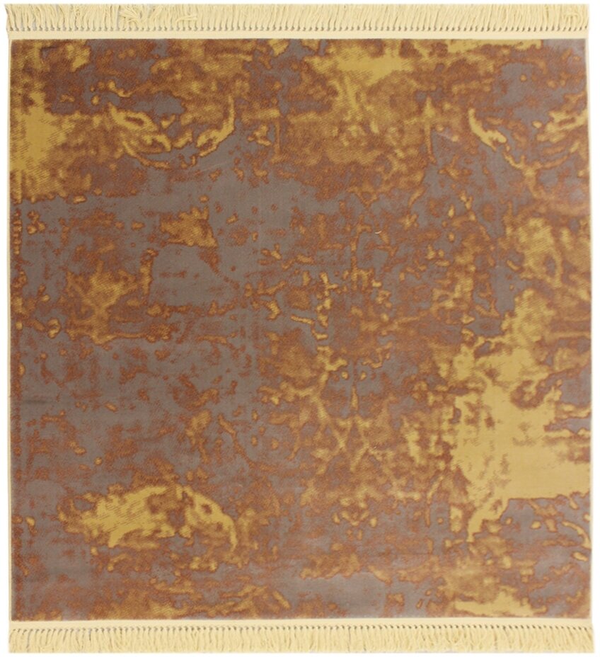 Бельгийский квадратный ковер Comtesse/02M131/GOLD/160x160 - фотография № 1