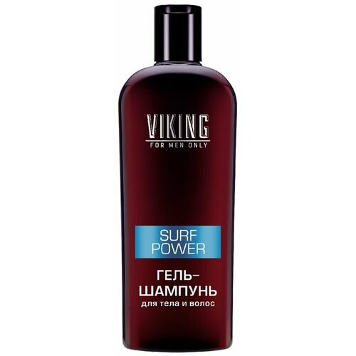 Viking Гель-шампунь для тела и волос Сила Прибоя, 300 мл