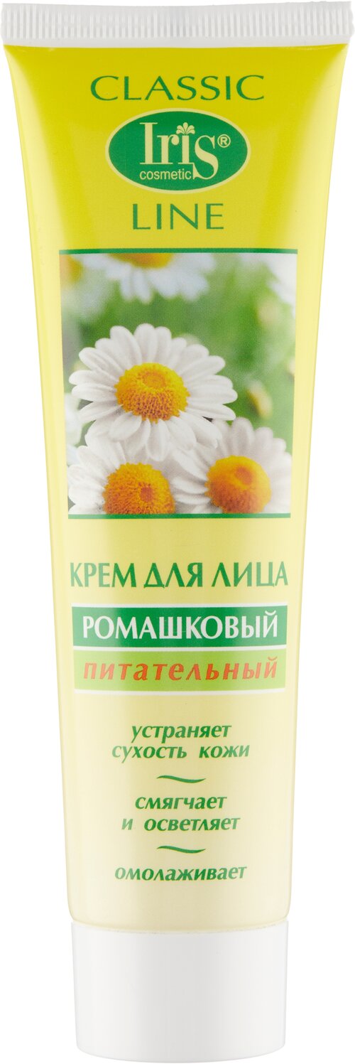 IRIS cosmetic Classic Line крем для лица Ромашковый питательный, 100 мл