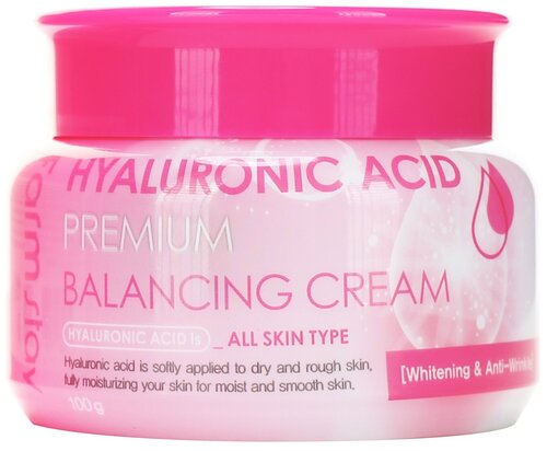 Hyaluronic Acid Premium Balancing Cream Балансирующий крем с гиалуроновой кислотой, FarmStay, 8809480772290