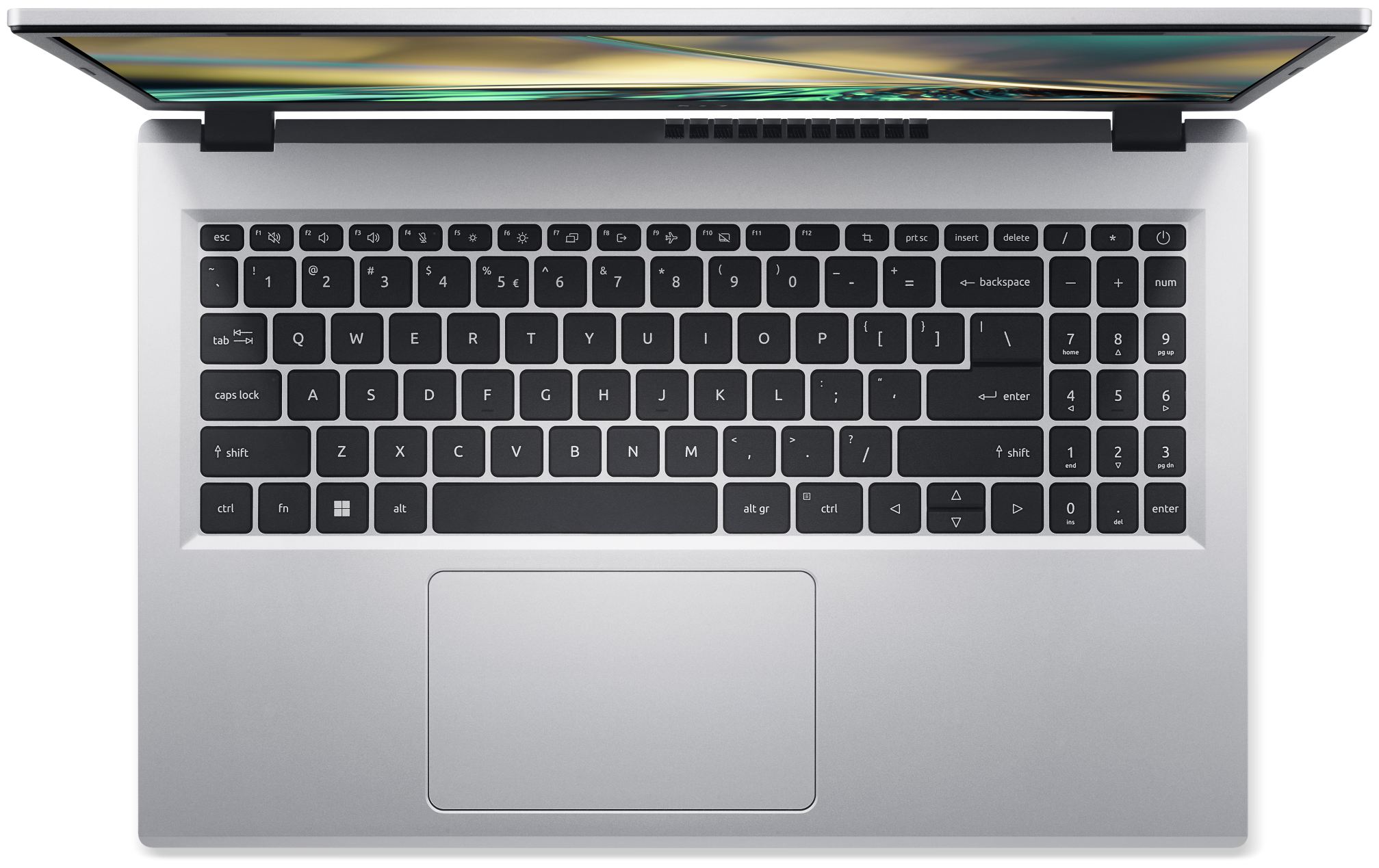 Ноутбук Acer Aspire 3 A315-24P-R490 серебристый (nx.kdeer.00e) - фото №2