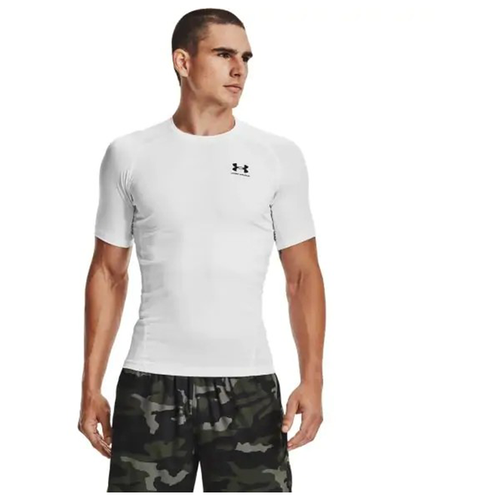 Компрессионная футболка Under Armour Comp SS White (XL) белого цвета