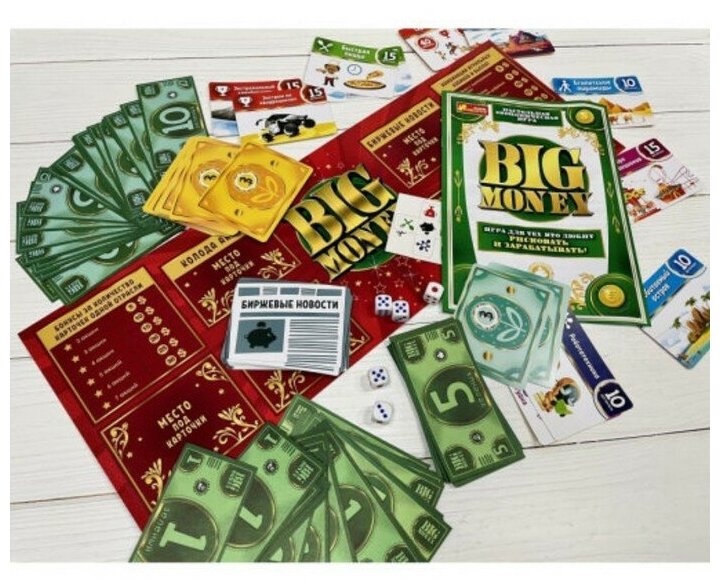 Настольная игра Big Money,13120114 FunTun - фото №2