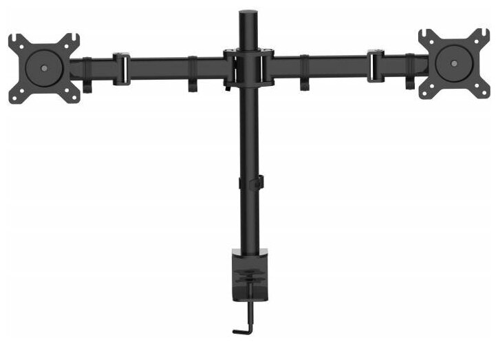 Кронштейн для мониторов Cactus CS-VM-D29-BK черный 13-27 макс.10кг настольный поворот и наклон