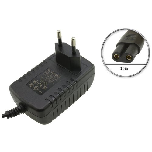 Адаптер (блок) питания 5V, 1A, 2pin (MPS005-05100CG, PN005-05100CG), зарядное устройство триммера, машинки для стрижки Harizma