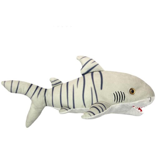 От 20 до 50 см All About Nature Мягкая игрушка «Тигровая акула», 25 см мягкая игрушка all about nature тигровая акула 25 см