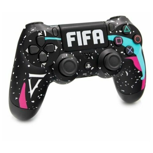 Джойстик подходит для PS4 PLAYSTATION 4 костомный FIFA черный 169900₽