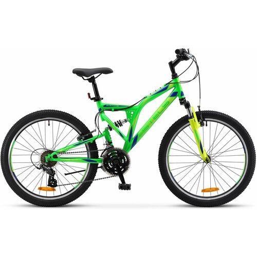 Велосипед подростковый STELS Mustang V 24 16 зеленыйчерный 2097000₽