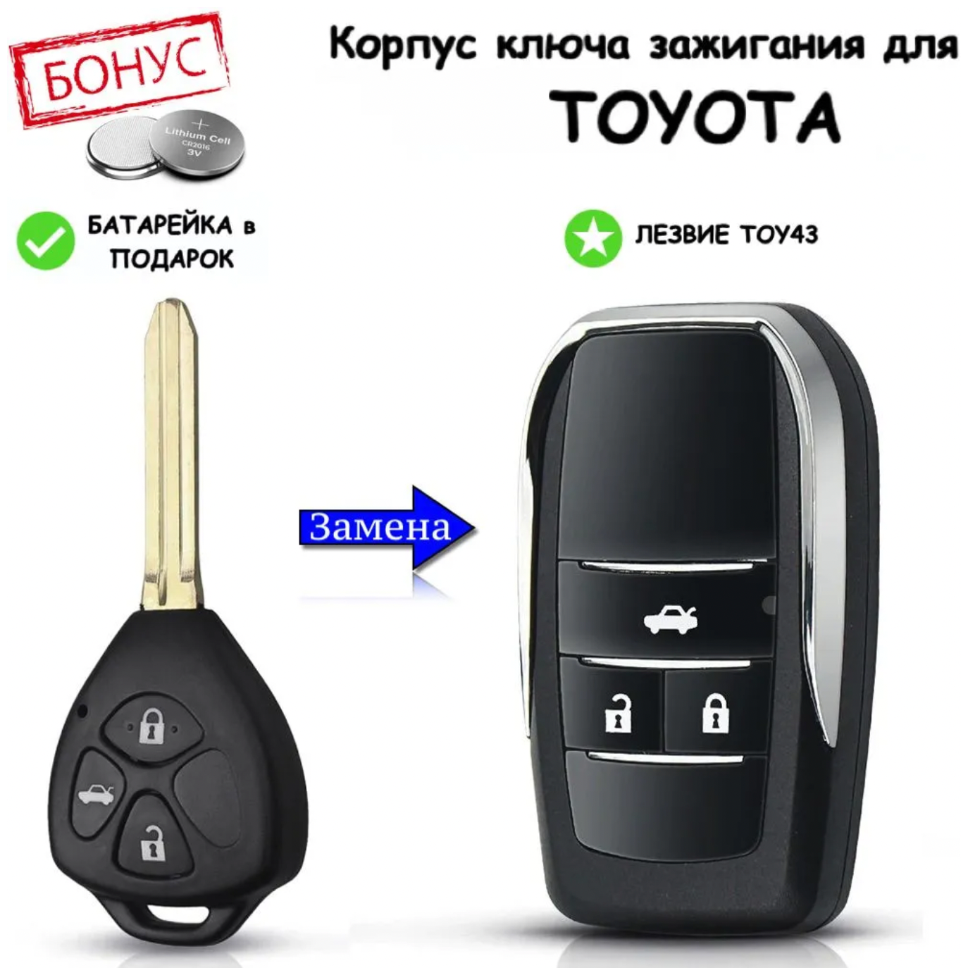 Прочие кузовные детали TOYOTA для Toyota Corolla —  по низкой .