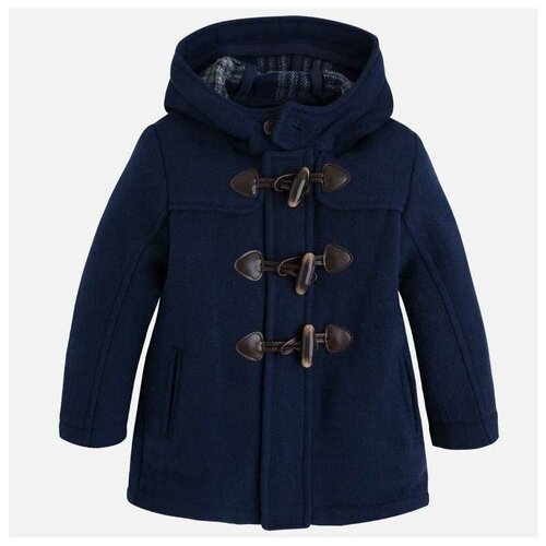 Пальто Mayoral, размер 122, синий пальто alpex размер 122 синий