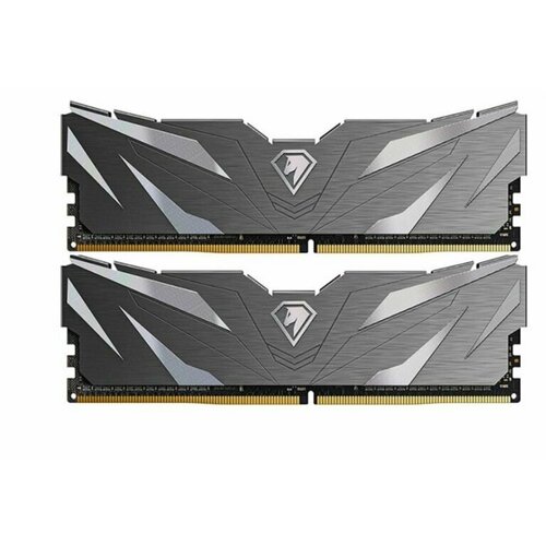 Оперативная память DDR4 Netac Shadow II 16GB 8Gbx2 3200MHz PC25600 CL16 White с радиатором NTSWD4P32DP-16W 900000₽