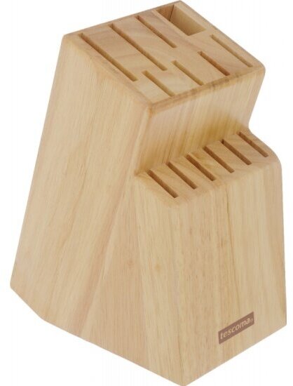 Подставка деревянная для 13 ножей, ножниц/точилки Tescoma WOODY 869508