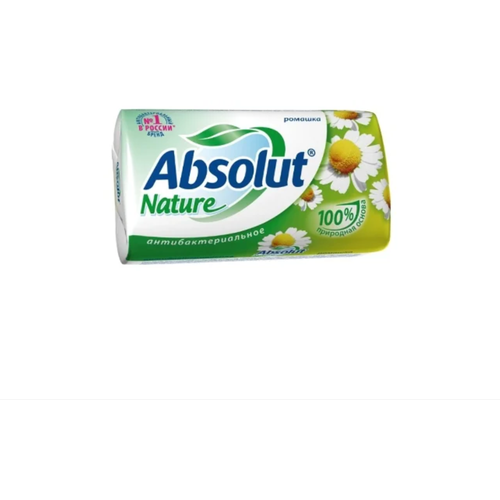 Абсолют / Absolut Nature - Мыло туалетное антибактериальное Fitoguard Ромашка 90 г
