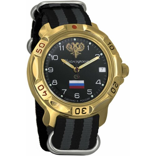 Наручные часы Восток Командирские, серый наручные часы восток командирские механические командирские 819646 black черный