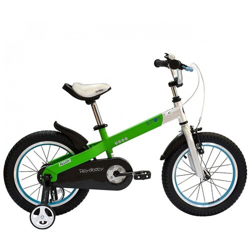 ROYAL BABY детский Велосипед Buttons Alloy - 18 дюймов зеленый 1791900₽