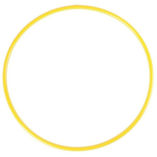 фото Обруч, диаметр — 50 см, цвет жёлтый соломон