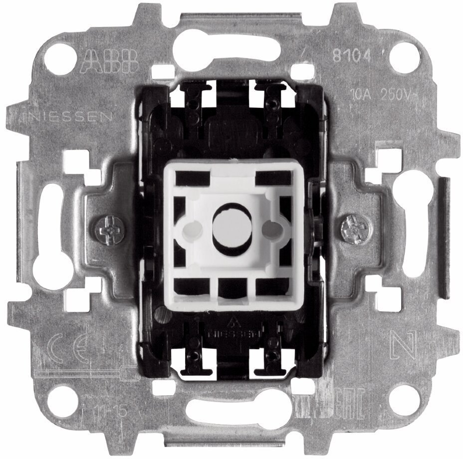 ABB NIE Мех Выключатель 1-клавишный