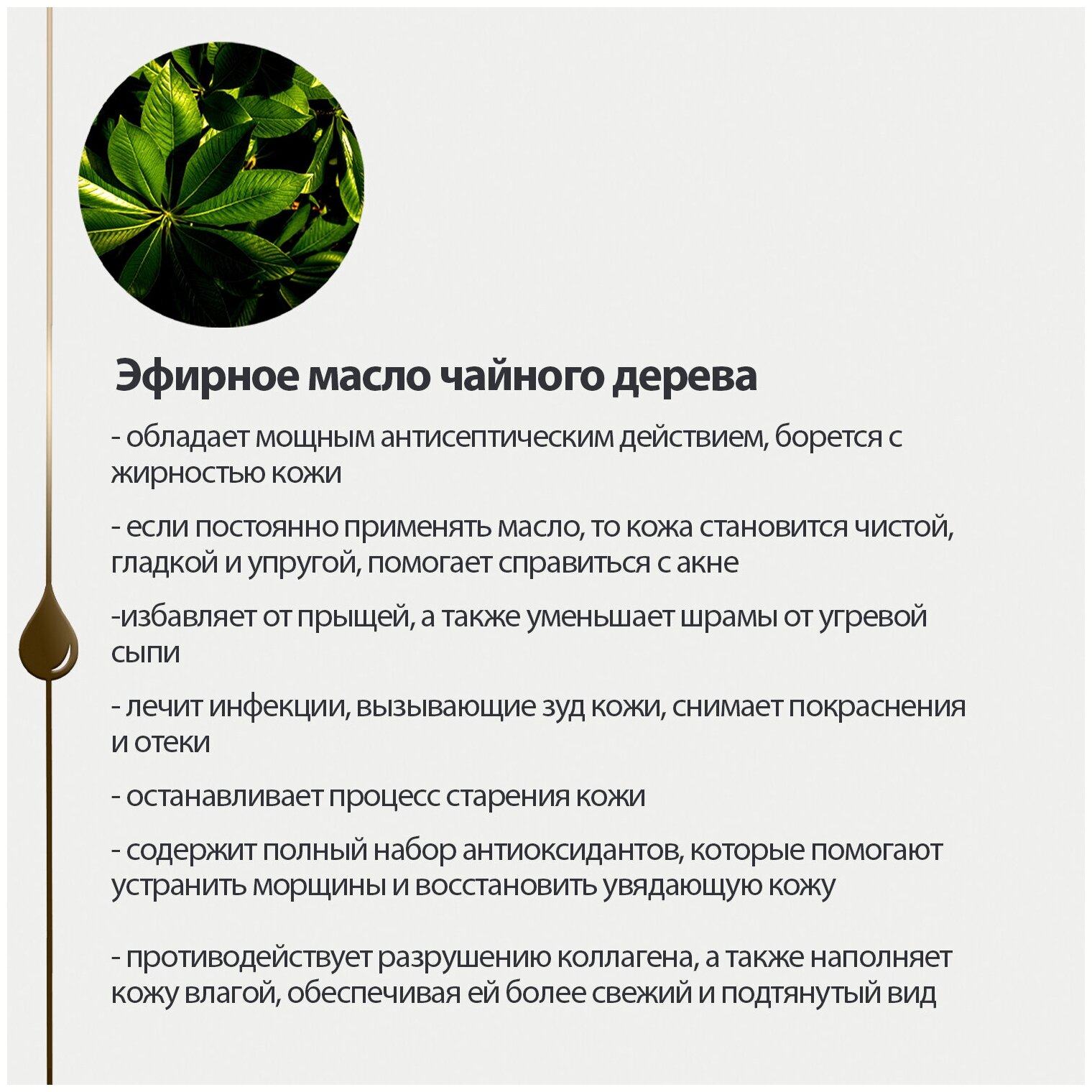 Успокаивающая сыворотка на основе масел для проблемной и жирной кожи 30мл. Аспера - фото №3