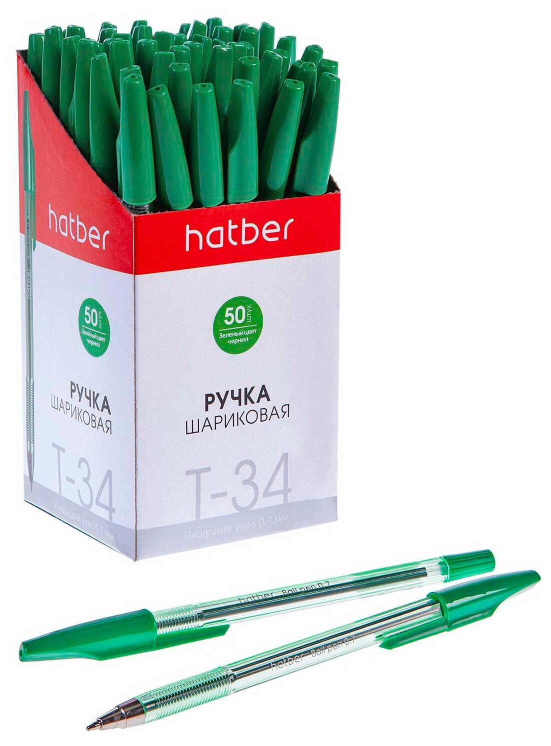 фото Hatber Набор шариковых ручек T-34, 0.7 мм