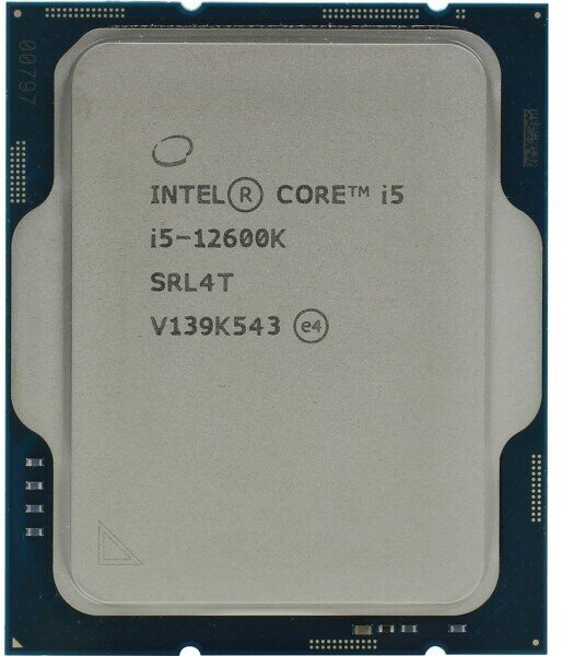 Процессор Intel Core i5-12600K LGA1700 10 x 3700 МГц