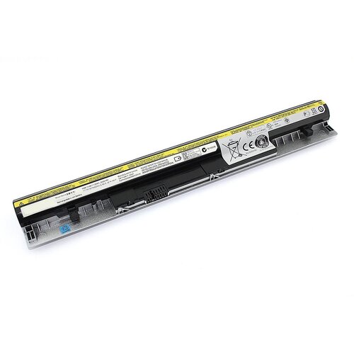 Аккумулятор L12S4Z01 для ноутбука Lenovo S300 14.8V 2200mAh серебристый аккумулятор l12s4l01 для ноутбука lenovo ideapad s300 s310 s400 s410 s415 l12s4z01 4icr17 65 2600mah