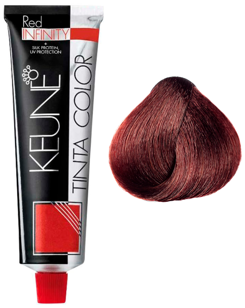 Keune Tinta Color Red Infinity стойкая краска для волос, 5.56RI Светлый шатен махагоново-красный инфинити