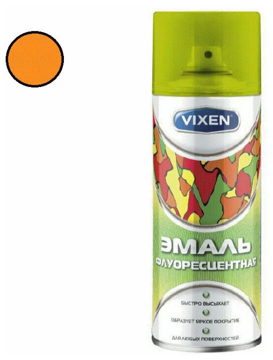 Краска универсальная Sila Home Max Paint флуоресцентная оранжевая 0,52 л