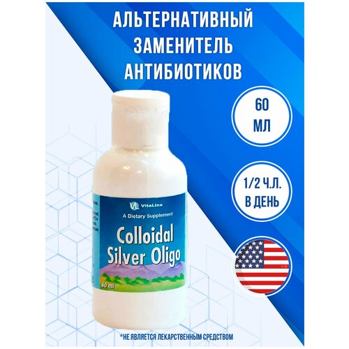 Коллоидное серебро / Colloidal Silver Oligo - противовоспалительное и бактерицидное средство.