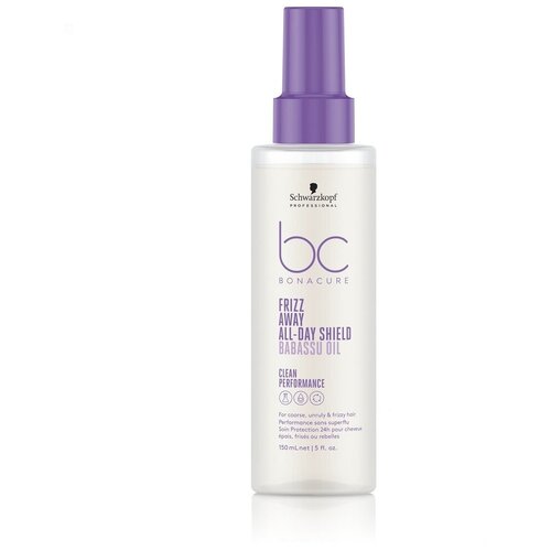 Schwarzkopf Professional, Bonacure, Frizz Away, Спрей для контроля волос при влажности, 150 мл спрей смягчающий для вьющихся волос everygreen softening anti frizz oil for hair 150 мл