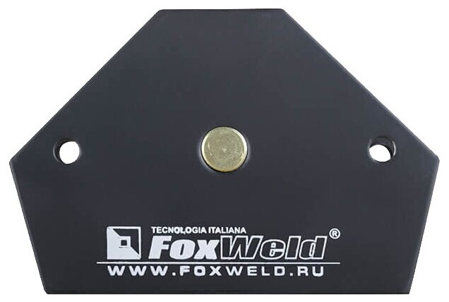 Магнитный угольник FoxWeld FIX-3Pro черный