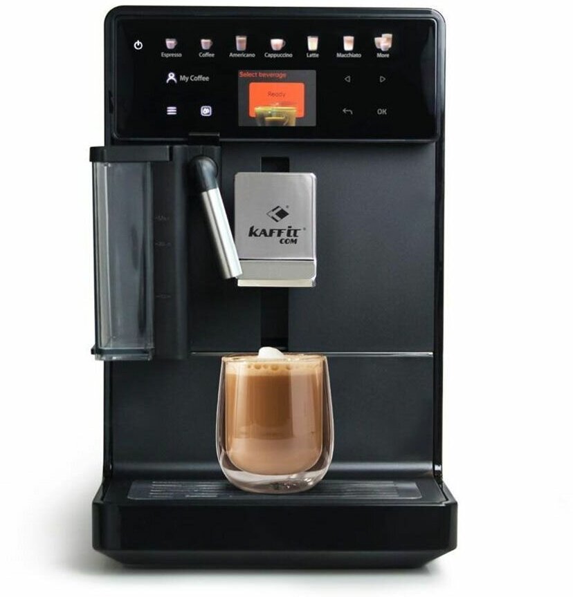 Автоматическая кофемашина Kaffit A5 Black - фотография № 1