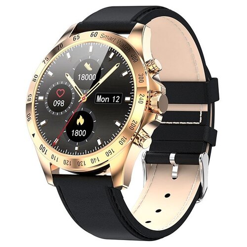 Kingwear Умные часы Smart watch KingWear LW09 (Серебристый, с серебристым металлическим ремнем)