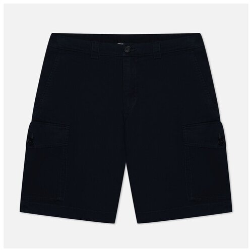 фото Мужские шорты woolrich classic cargo синий, размер 32