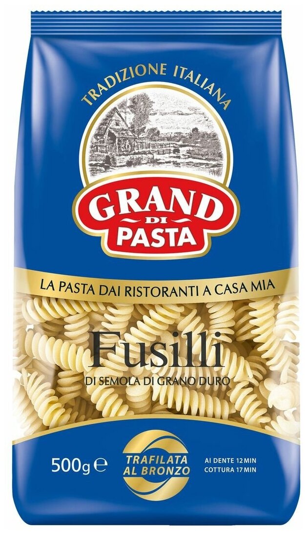 Макаронные изделия Grand di Pasta Fusilli, 500 г