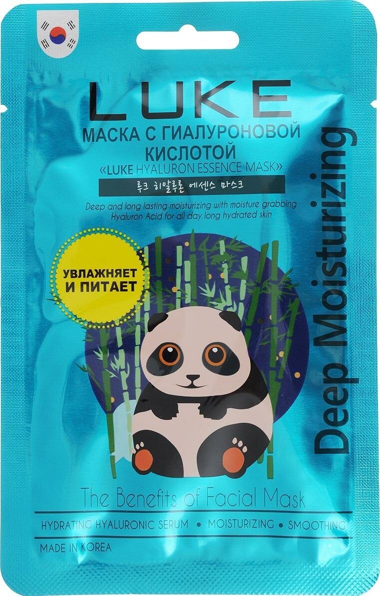 Hanwoong Luke Hyaluron Essence Mask Маска с гиалуроновой кислотой 21 гр