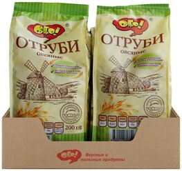 Отруби ОГО! овсяные экструдированные, 200 г х 10 шт.