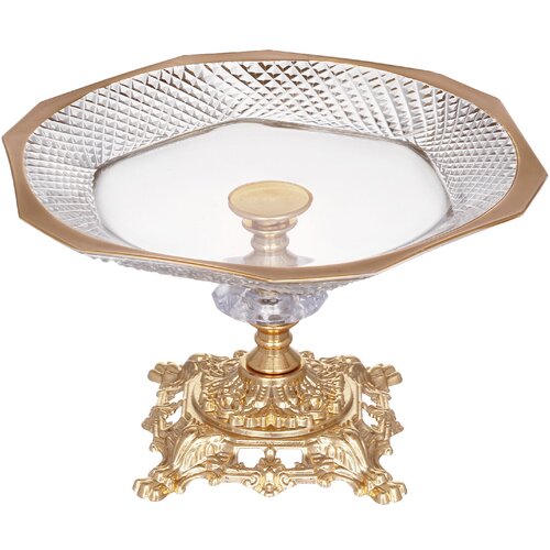 Блюдо шестигранное н/н 18см.