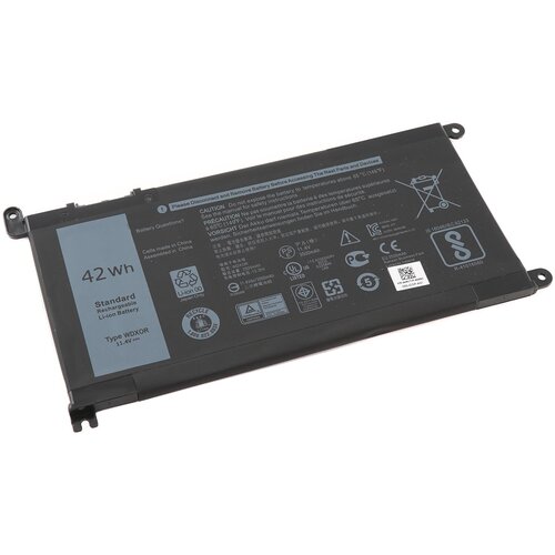 Аккумулятор FC92N для Dell Vostro 5471 / 5481 / 5581 / Inspiron 13 7378 / 14 7472 / 17 5770 (3CRH3, T2JX4, WDX0R) 3500mAh аккумулятор батарея wdx0r для dell vostro 5568 inspiron 15 5565 15 5538 15 7560 13 7368 15 5567 p66f и др 11 4v 3700mah 42wh