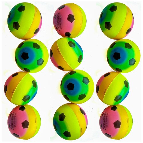 фото T07540 эспандер мяч 7,6 см (с рисунком) smart athletics